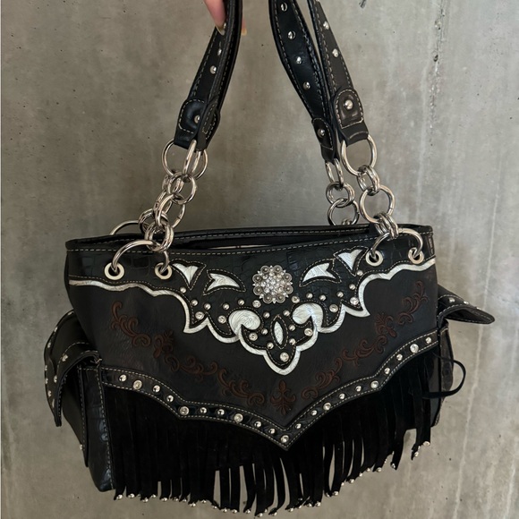 vintage western shoulder bag - Picture 2 of 7